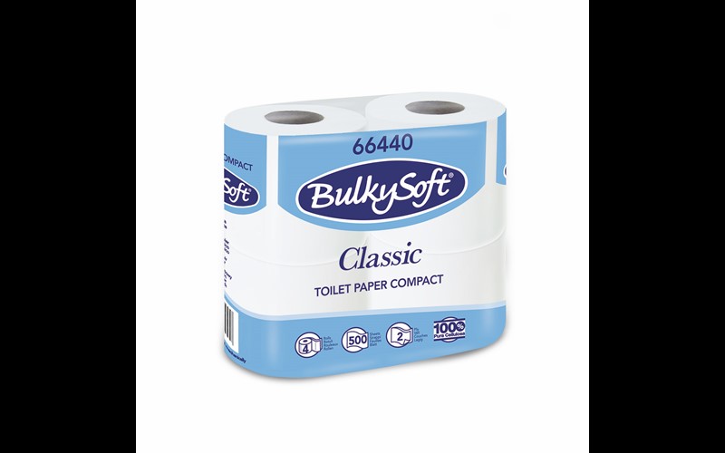 Papier WC ménage Bulky Soft 2 plis 500 coupons 40 RLX 66440