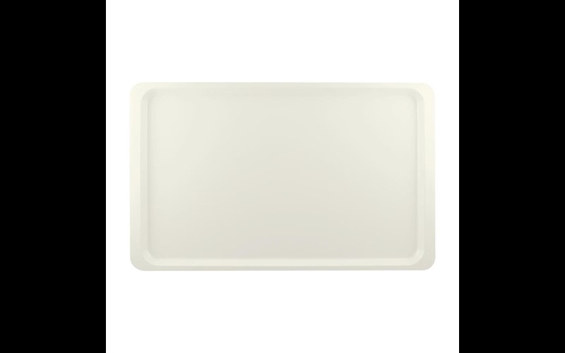 Plateau de service en polyester Roltex GN1/1 530x325mm blanc perle