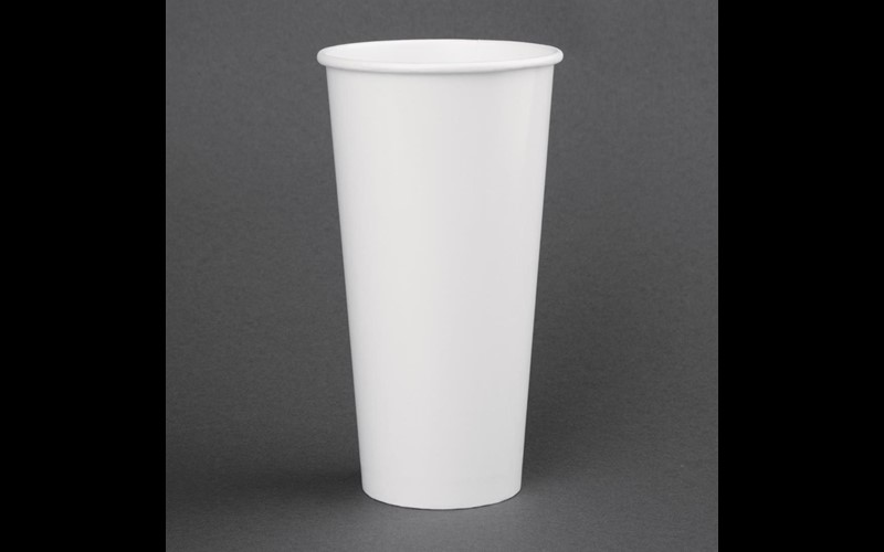 Gobelets boissons froides en papier Fiesta Recyclable 454ml 90mm (lot de 1000)
