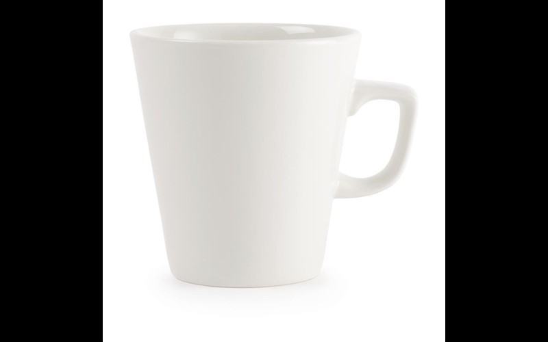 Tasses à café Latte blanches unies Churchill 440ml Lot de 6
