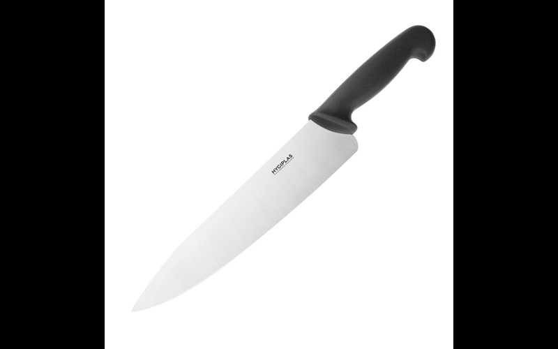 Couteau de cuisinier Hygiplas noir 255mm