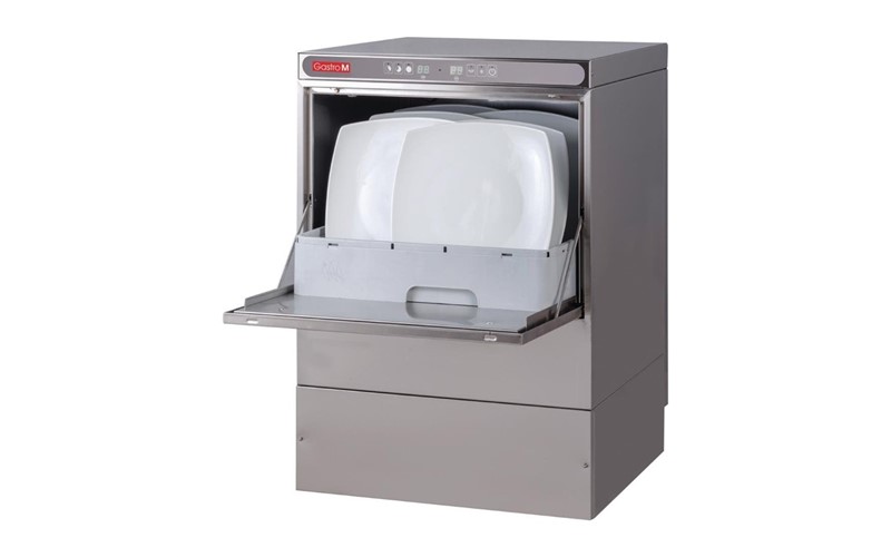 Lave-vaisselle Maestro Gastro M 50x50 400V avec pompe de vidange doseur détergent et break tank
