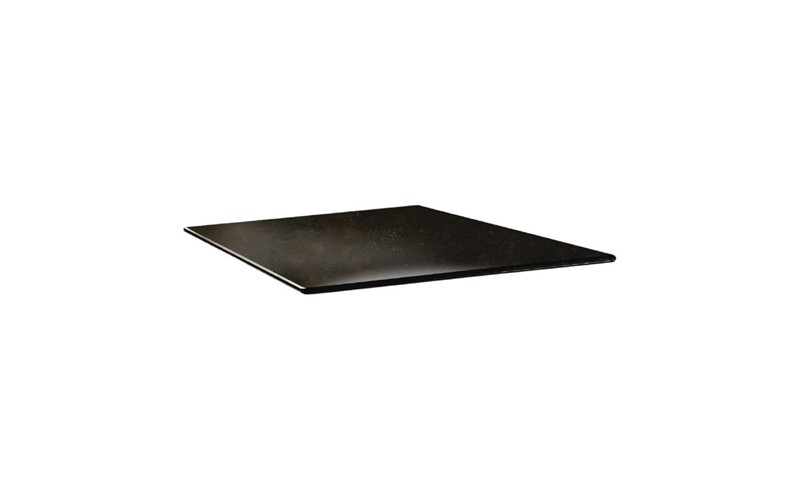 Plateau de table carré Topalit Smartline 70x70cm cyprus metal