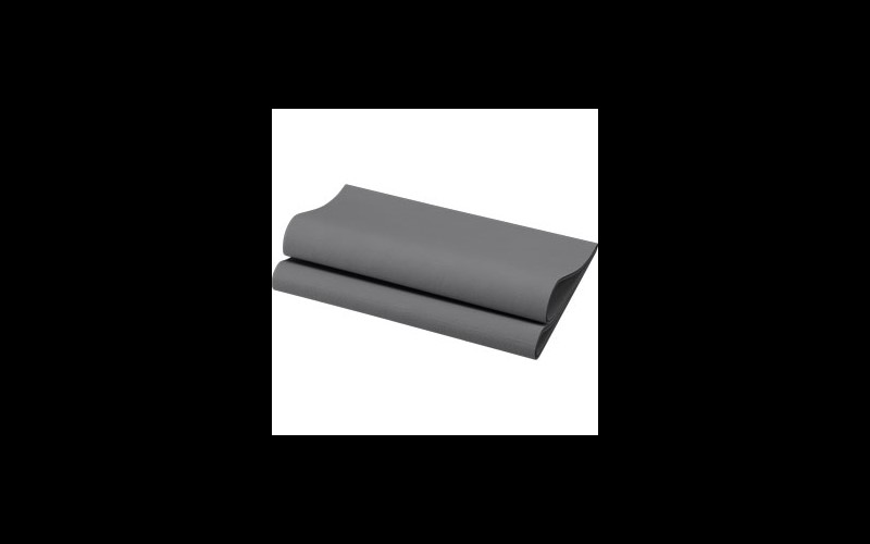 Serviettes Airlaid granite grey 40x40cm 720PCS