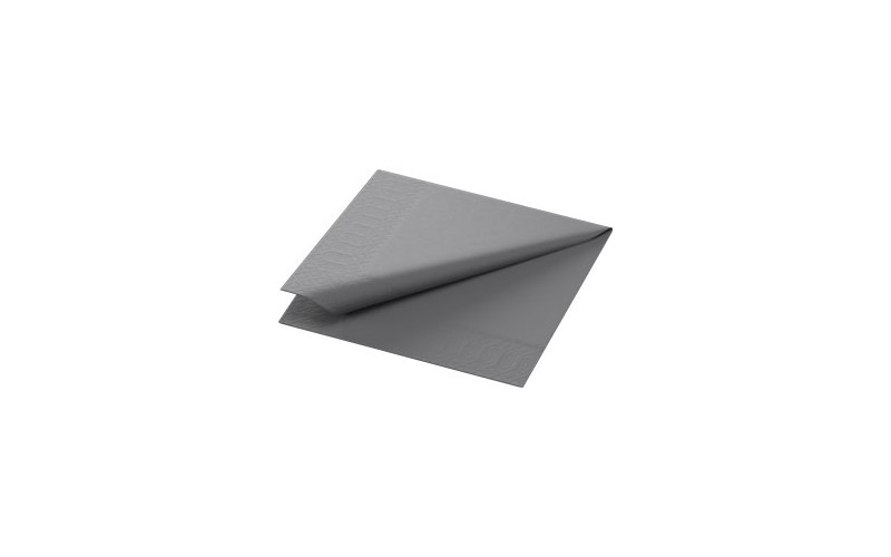 Serviettes granite grey 24x24cm 2 plis 2400PCS