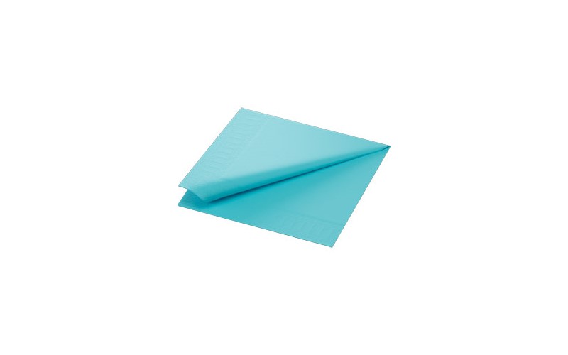 Serviettes mint blue 40x40cm 3 plis 1000PCS