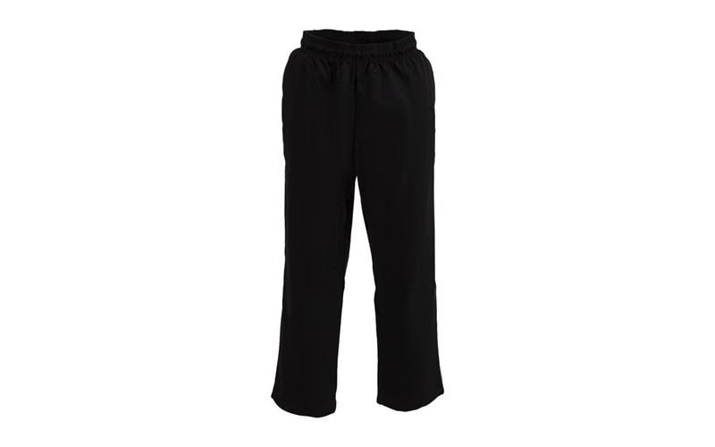 Pantalon de cuisine mixte traité au Teflon Easyfit noir XL