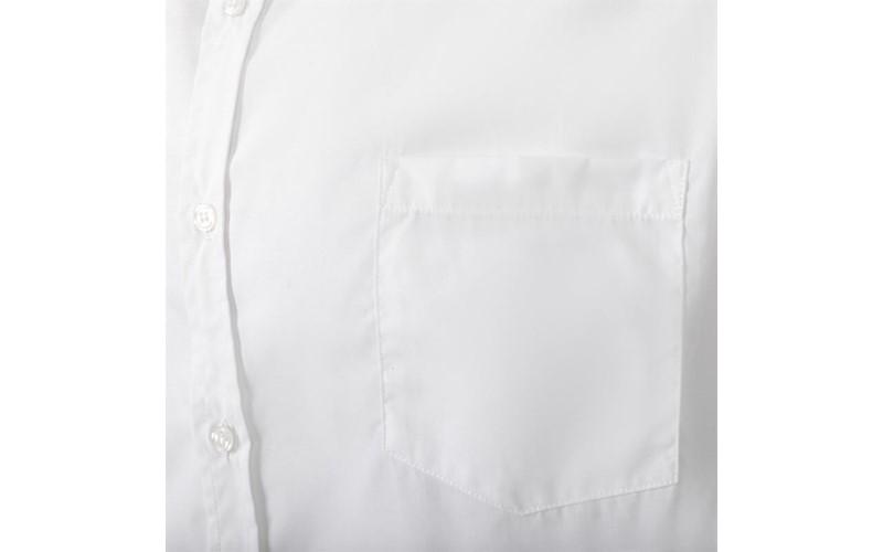 Chemise mixte Uniform Works manches longues blanche S