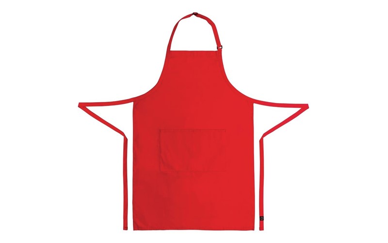 Tablier bavette Chef Works rouge