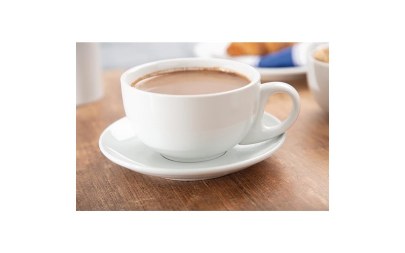 Tasses à cappuccino blanches 284ml Olympia