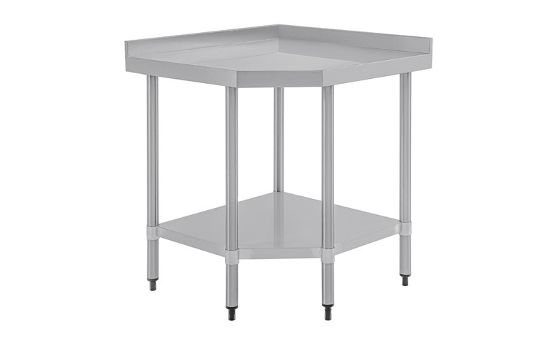 Table d'angle inox Vogue 600mm