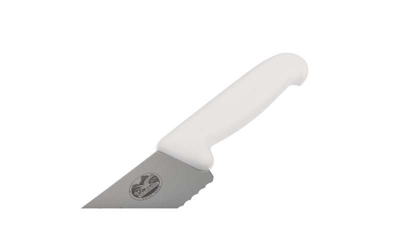Couteau pâtissier lame dentée Victorinox blanc 26cm