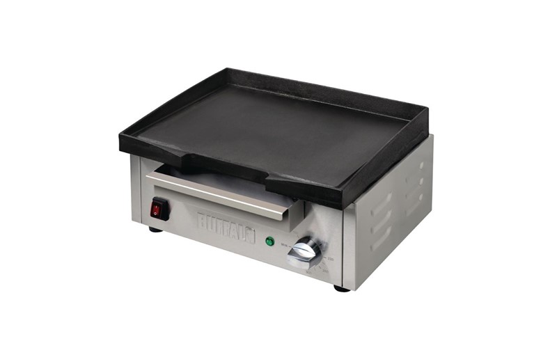 Plaque de cuisson électrique de comptoir Buffalo - 385x280mm