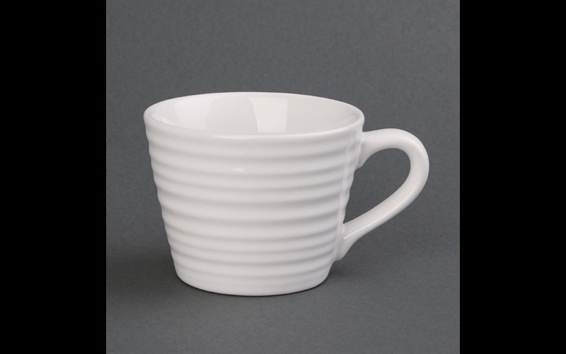 Tasses à café Aroma Olympia blancs 23 cl (x6)