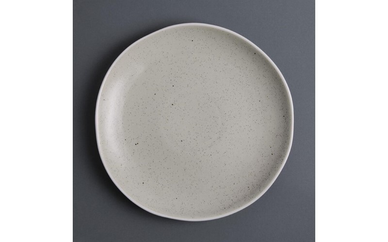 Assiettes plates sable Chia Olympia 27 cm (x6)
