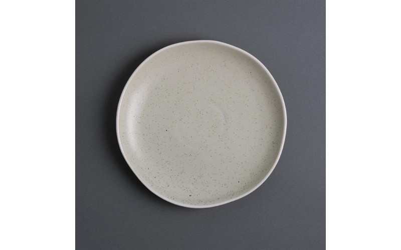 Assiettes plates sable Chia Olympia 20,5 cm (x6)