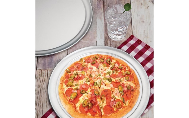 Plaque à pizza en aluminium trempé Vogue 30,5 cm