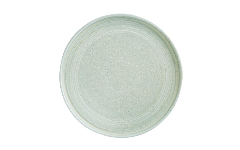 Assiette plate vert printanier Olympia Cavolo 27 cm (Lot de 4)