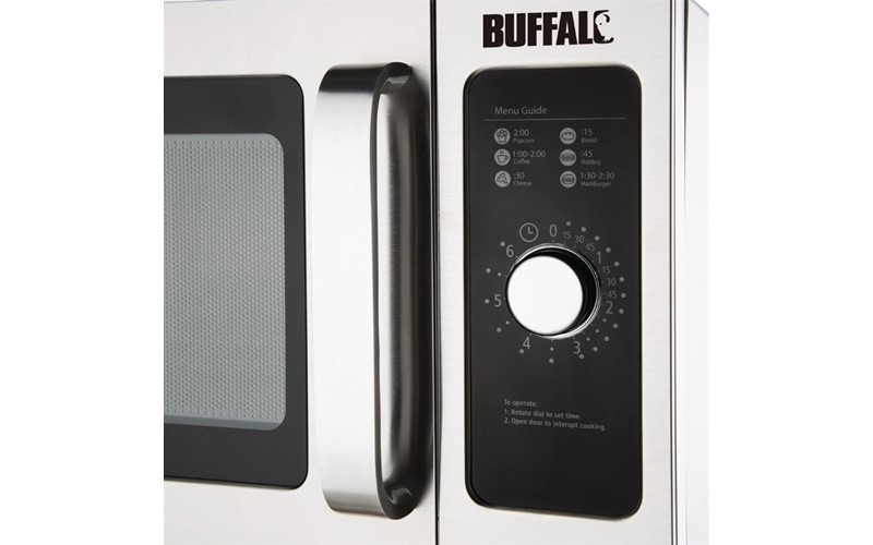 Micro-ondes professionnel manuel Buffalo 25L 1000W