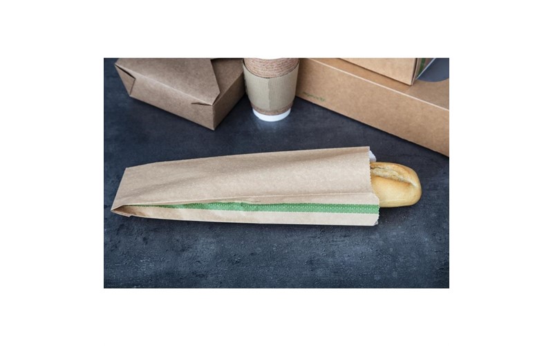 Sacs snack chaud compostables Vegware 292 x 127mm (Lot de 500)