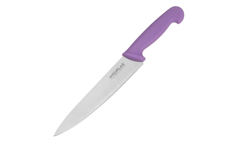 Couteau de cuisinier Hygiplas violet 21,5cm
