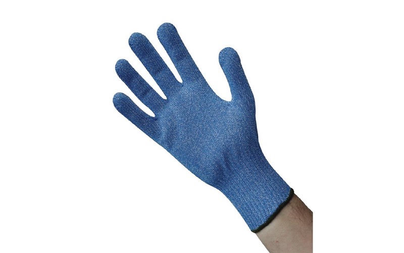Gant anti-coupure bleu M
