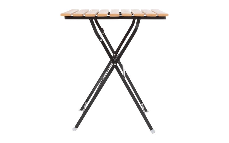 Table bistro carrée en imitation bois Bolero 600mm