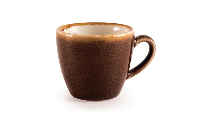 Tasse à espresso couleur écorce Olympia Kiln 85ml