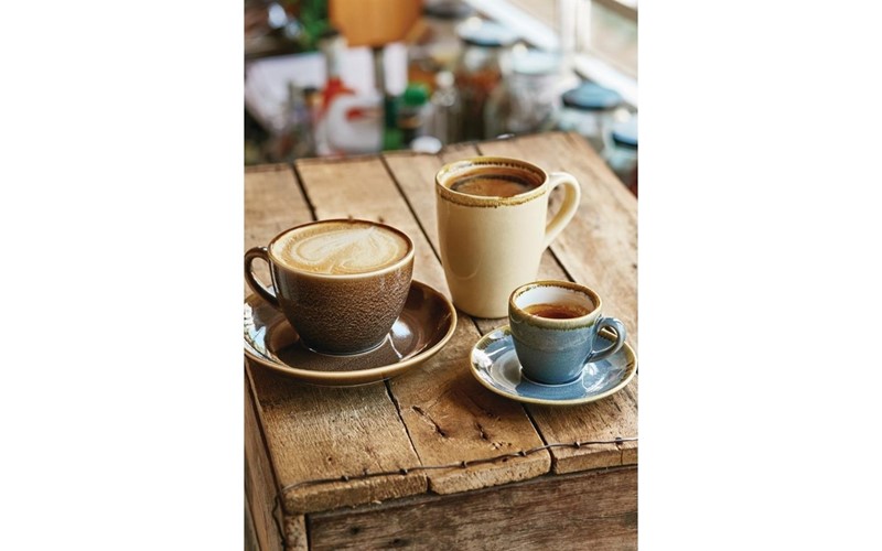 Tasse à espresso couleur mousse Olympia Kiln 85ml
