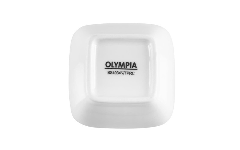 Mini-plats carrés arrondis 60mm Olympia