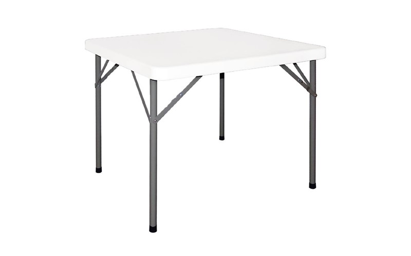 Table carrée pliante en PE Bolero 86cm