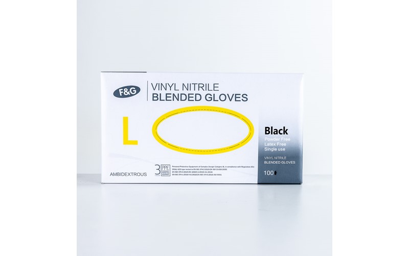 Gant Vi Nitrile Noir L 1000PCS