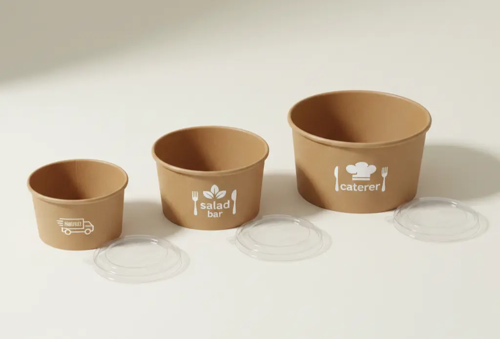 Bol kraft personnalisé - vue 2