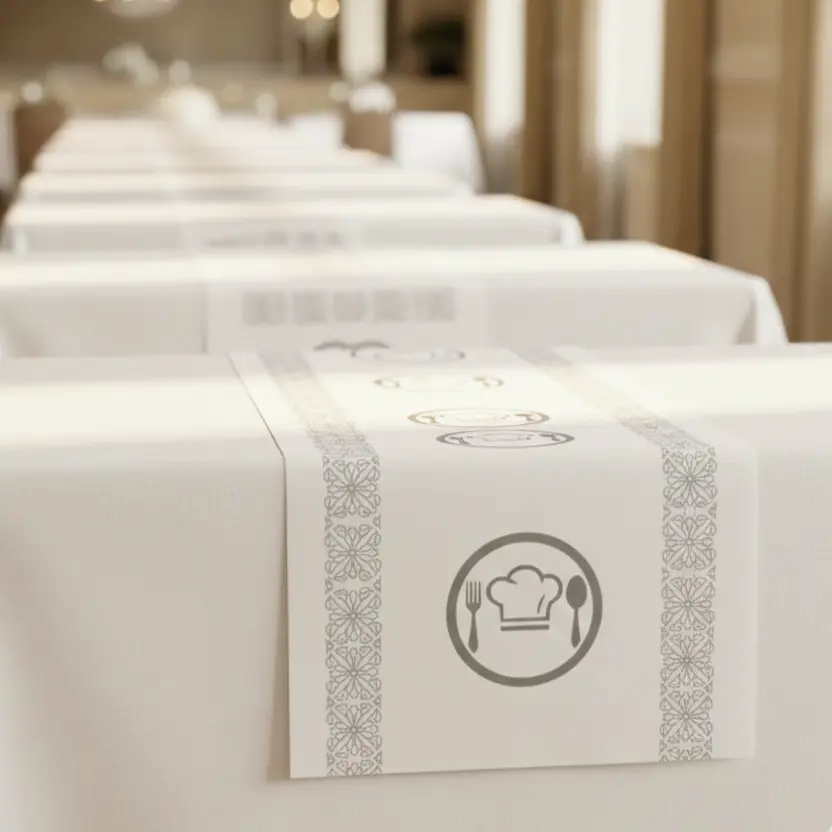 Nappes en rouleau Airlaid personnalisé - vue 3