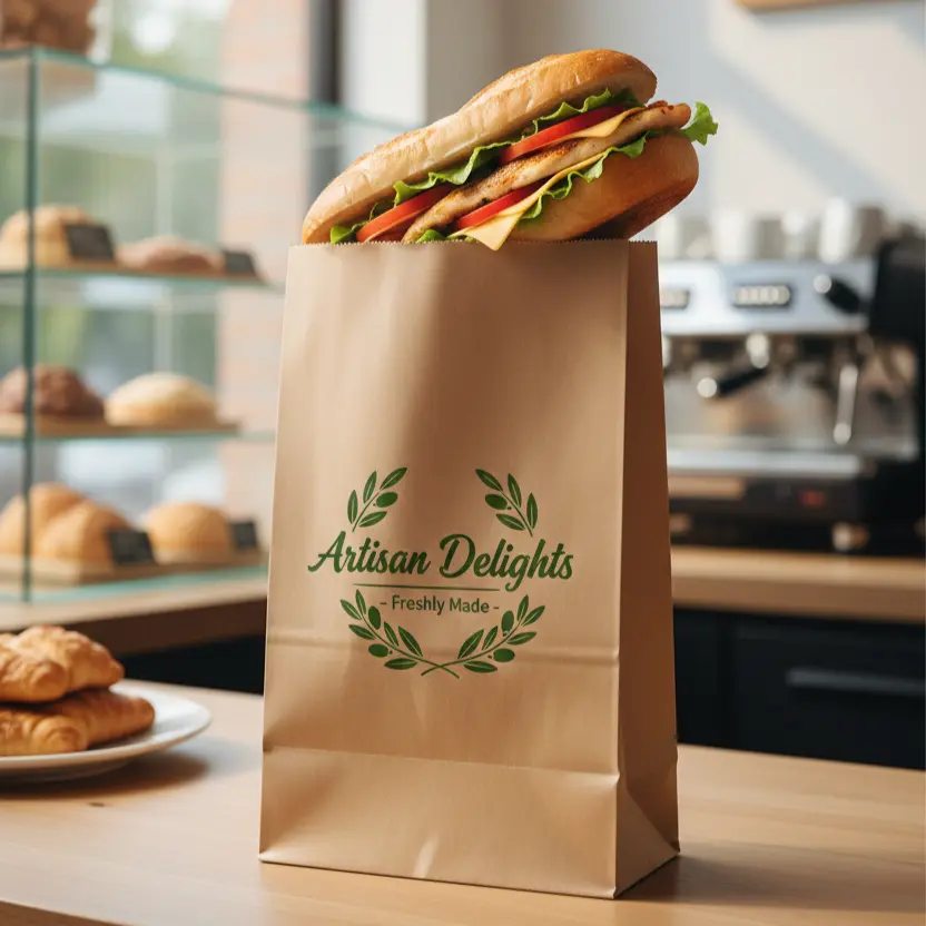 Sac sandwich personnalisé - vue 3