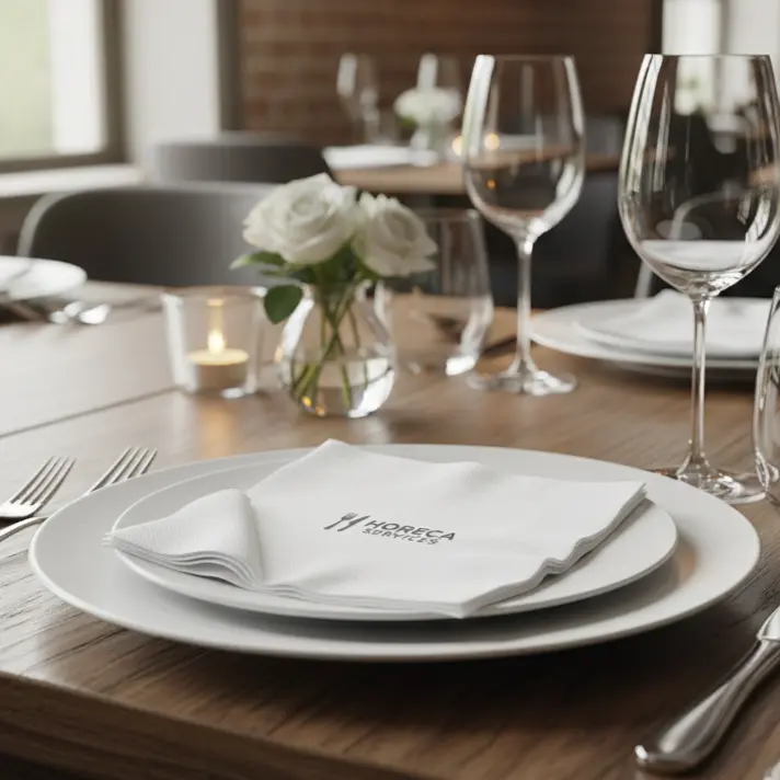 Serviettes airlaid  personnalisé - vue 3