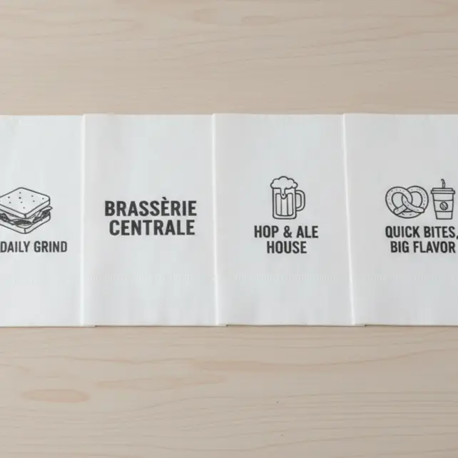 Serviettes ouate  personnalisé - vue 2