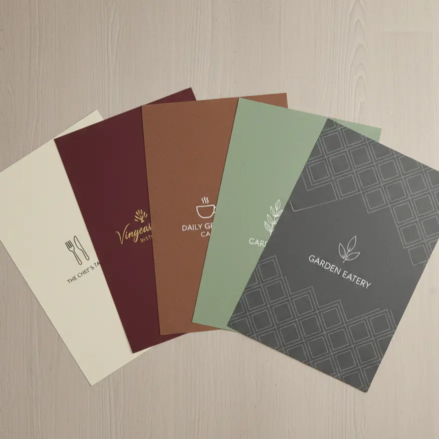 Set de table papier personnalisé - vue 2