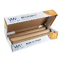 Carton de papier cuisson Wrapmaster ouvert, les trois recharges de papier sulfurisé visibles