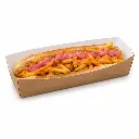 Ravier long carton ECO C2910 garni d'une mitraillette prête à emporter
