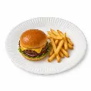 assiette-carton-blanche-21cm-avec-burger-et-frites.webp