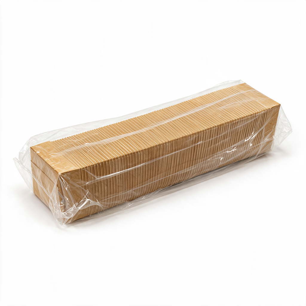 Paquet de 100 raviers à frites CA2 en carton recyclé ECO