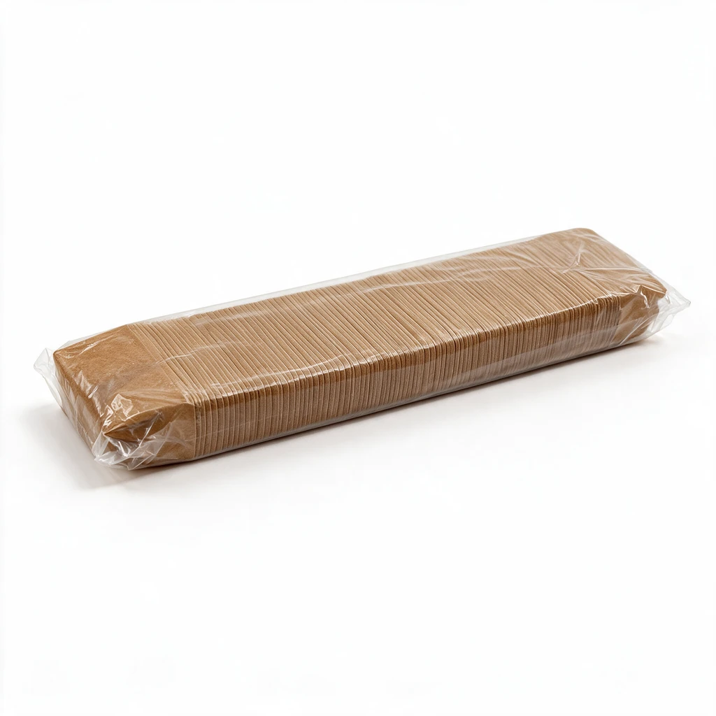 Paquet de 100 raviers à frites CA1M en carton recyclé ECO