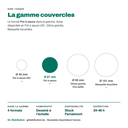 Couvercle Ø 67 mm dans la gamme couvercles GL Distribution