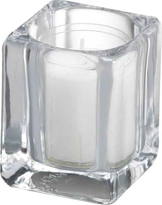 Bougeoir Carré ReLight (Boîte de 6)