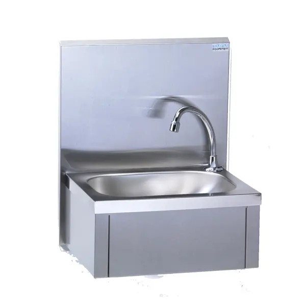 Handwaschbecken GC mit Aufkantung Höhe 355 mm, ohne Spender Außenmaße 440 x 335 mm Höhe 540 mm Aufkantung montiert geliefert 806382