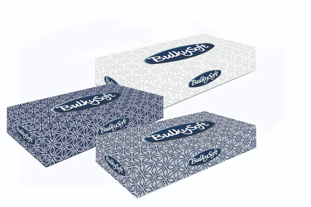 BulkySoft Classic Kosmetiktücher 21x21 cm 40 Boxen
