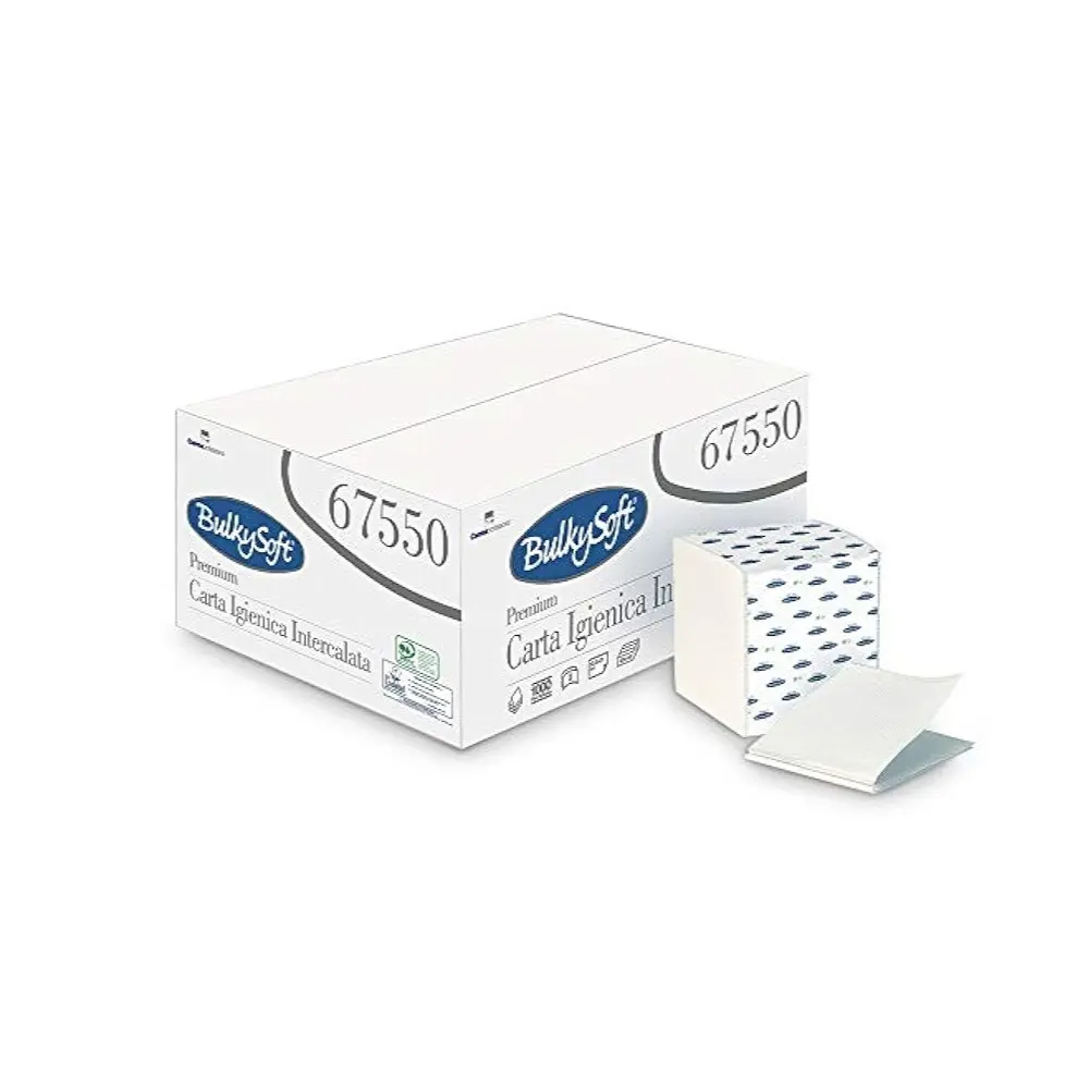 Papier Toilette Intercalé BulkySoft Qualité Premium 2 Plis 36pcs 67550