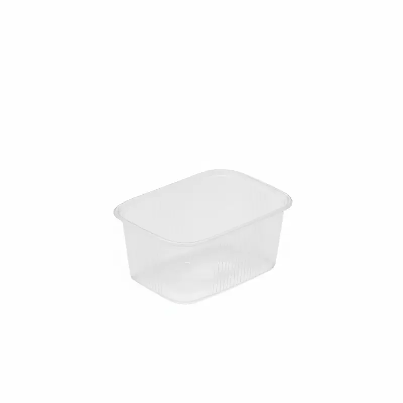 Bakje charcuterie 108R rechthoekig 250cc — 100 stuks