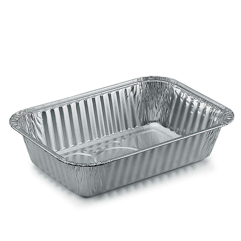 Aluminiumschale R85G 800 cc – 200 × 138 × 47 mm – Karton mit 1000 Stück